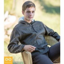 Vendor-unknown Newfoundland Hooded Hemp Jacket Warmwear & Outerwear