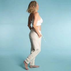 Vendor-unknown Bras Organic Cotton Yoga Bra Top