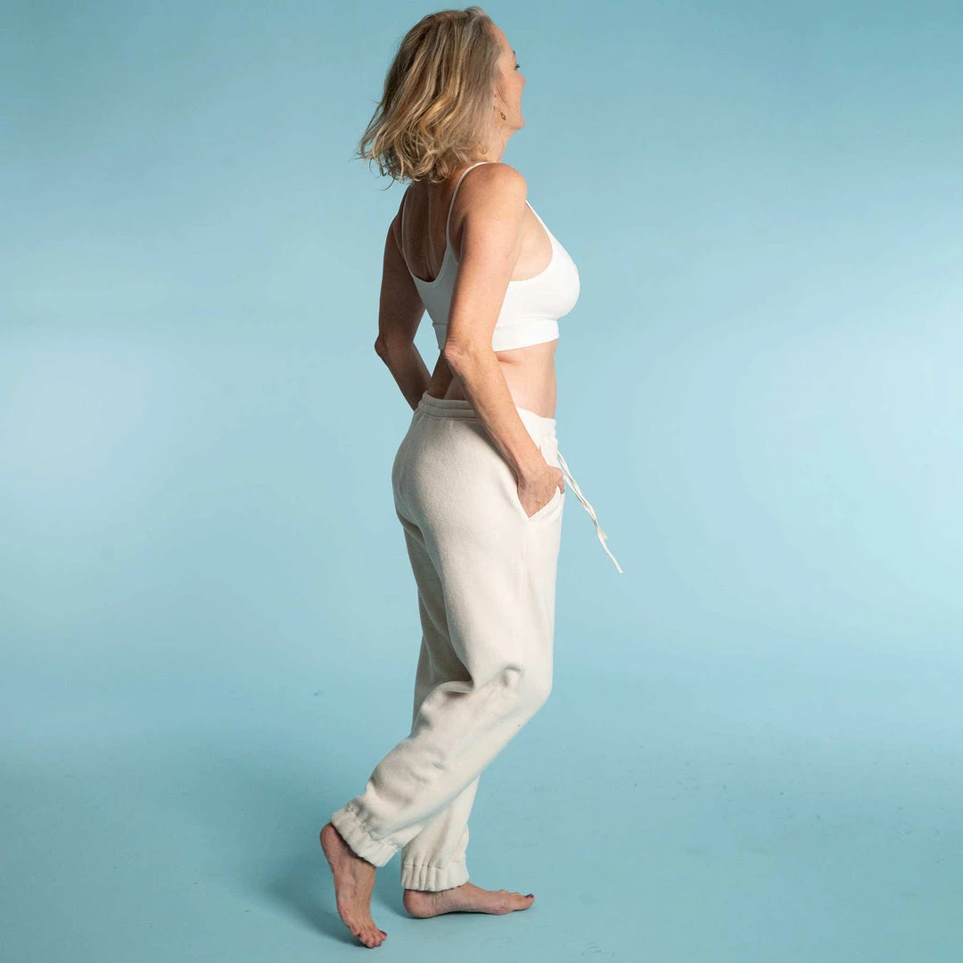 AMANDA 100% Organic Cotton Fleece Slim Jogger Pants - Eco-Friendly & Comfortable 5 Vendor-unknown AMANDA 100% Organic Cotton Fleece Slim Jogger Pants Bottoms